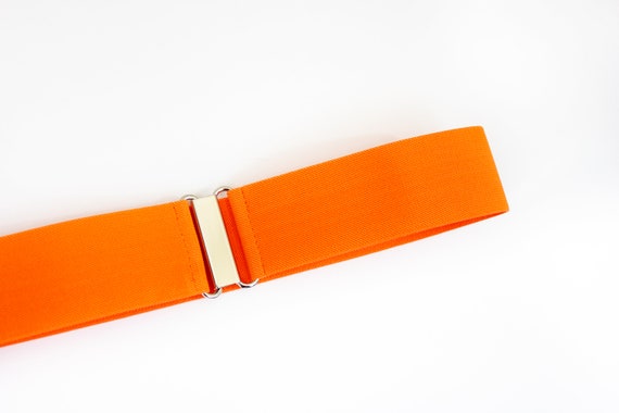 2 Orange Elastic Belt Stretch Waist Belt for Women -  Canada