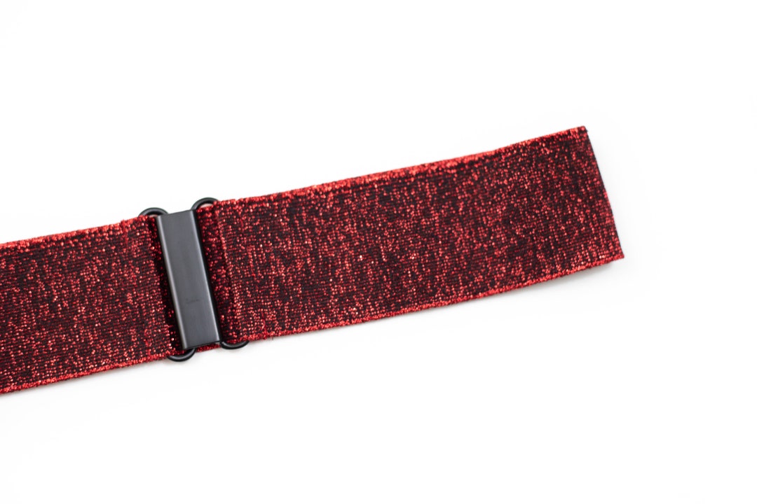 桜井着 askyy ベルト2WIN BELT / RED Red-Studded-Belt-Genuine-