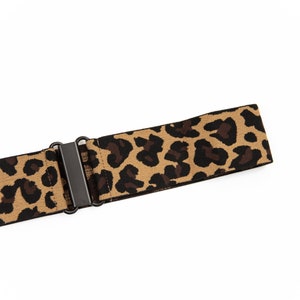 Dual Sided Animal Print Belt PKRFCJ Leopard Belts for Women, 2 Pcs Cheetah Print Belt for  main image 4