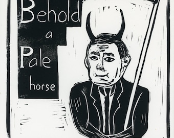 Limited Edition Print - Top Cop Ken Paxton Pride fundraiser benefitting OUTreach Denton - numbered 1-50