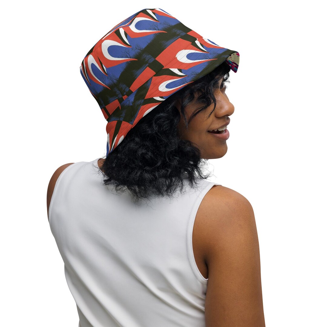 Bucket Hat – Reversible Style, Two Looks in One - Etsy display picture 1