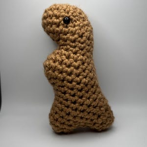 Crocheted Dino Nugget