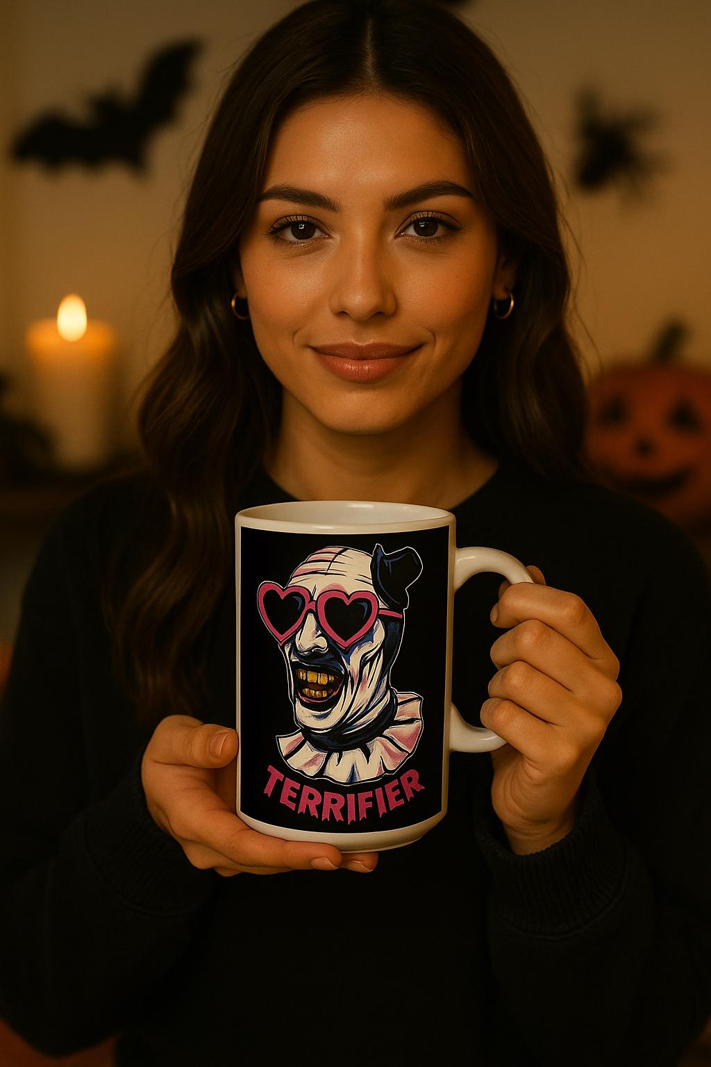 Tazza Terrifier Horror Art - Ceramica 300 Ml Con Stampa The Clown, Da Collezione - Foto 6