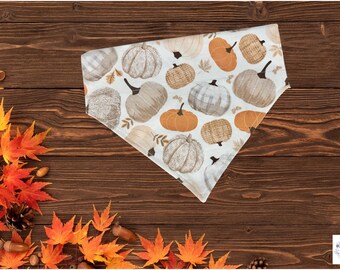 Fall Dog Bandana: Over-the-Collar Autumn Pet Accessory