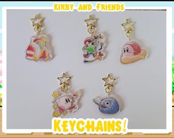 Kirby and Friends Acrylic Keychains "2