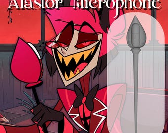 Alastor Hazbin Hotel microphone
