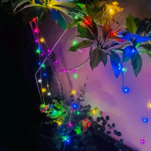 Multicolor Fairy string lights | Outdoor & indoor decor | Festival Decorative LED Lights for Home Events or Christmas and Wedding |