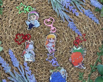 One Piece 2” Keychains