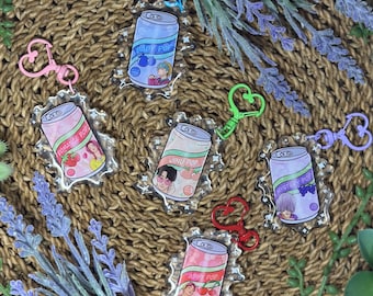 Saja Soda 2.5” Keychains