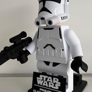 XXL Brick Huge Star Wars Clone Trooper Phase 2 - 10/1