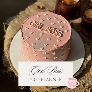 The Ultimate Girl Boss Planner | Editable Canva Template + PLR