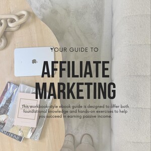 Editable Affiliate Marketing eBook with PLR | Canva Template | Digital Download
