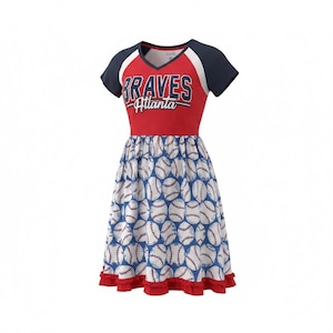 atlanta braves jersey dress MLB Atlanta Braves Women's Athlete Dress