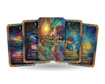 Le Fils du roi et l'Oracle Gemme Précieuse - 22 cartes Oracle - Récupérez ce qui a été perdu