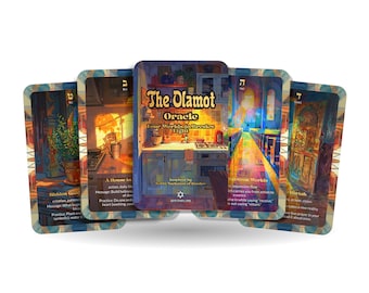 Le jeu Olamot - Les quatre mondes dans la lumière de Breslov - 22 cartes Oracle - L'ascension jusqu'à la création