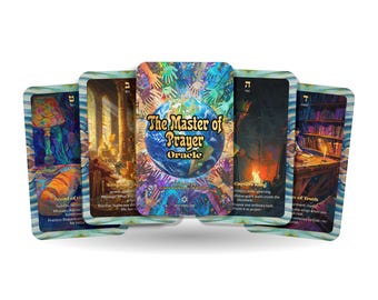 L'Oracle du Maître de la prière - 22 cartes Oracle - Entrez dans les portes de la miséricorde