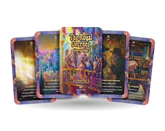 Oracle des décrets royaux - 22 cartes Oracle - Commandez votre royaume intérieur