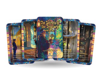 Les secrets de l'Oracle du Trésor - 22 cartes Oracle - Déverrouillez les chambres intérieures