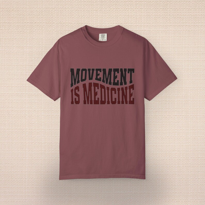 Movement is Medicine Unisex T-shirt for Physical Therapists & Yoga Instructors imagem 2
