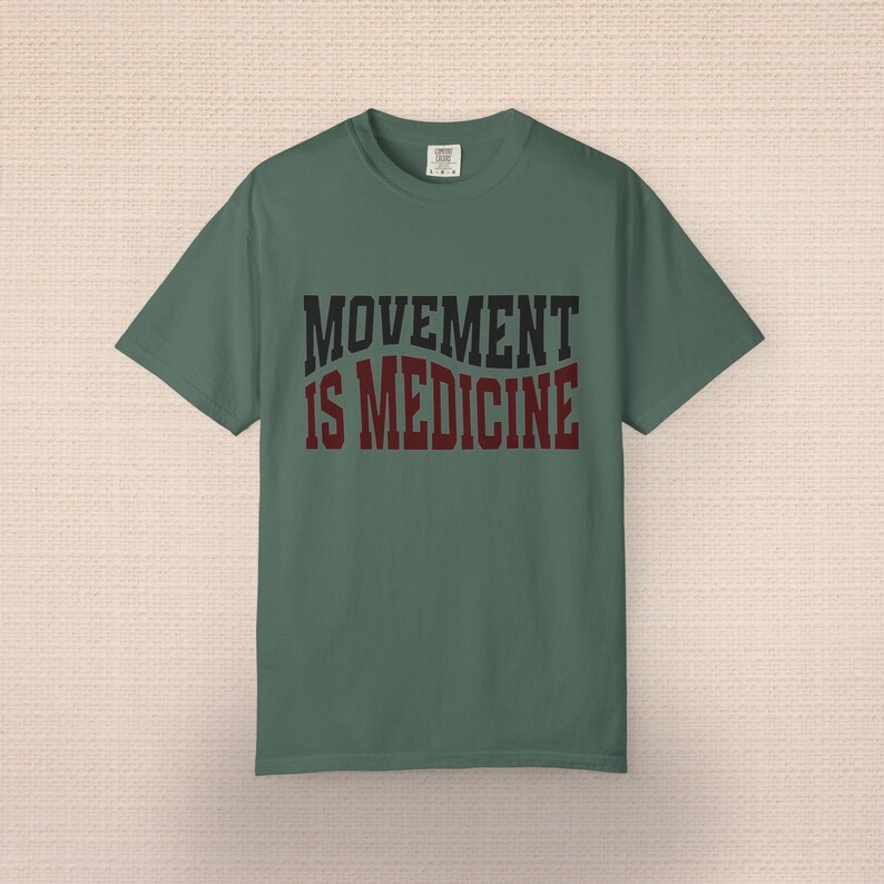 Movement is Medicine Unisex T-shirt for Physical Therapists & Yoga Instructors imagem 7