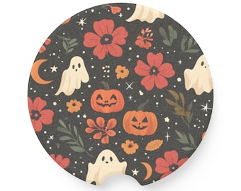 Halloween Soapstone Car Coaster