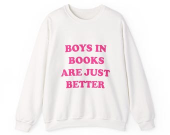 Boys in Books Crewneck Sweatshirt