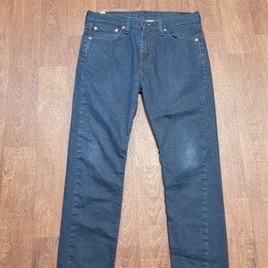 Vintage Jeans | Retro Levi's 510 Dark Blue Skinny Jeans 33W 29L, Vintage Levi Jeans, Vintage Clothing