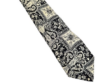 Vintage Krawatte | Polo Ralph Lauren Vintage gemusterte Seidenkrawatte, Ralph Lauren Krawatte, Herrenbekleidung, Missoni Krawatte, Designer Krawatte, einzigartige Geschenke