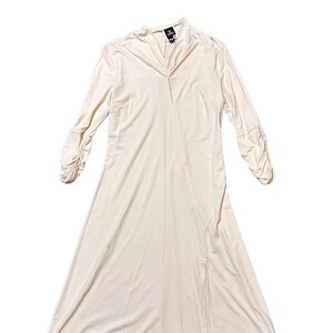 Designer Dress | 1990s Vintage Versace Jeans Couture Cream Dress Size 10 Vintage Clothing, Vintage Style, Eco Friendly, Versace Dress