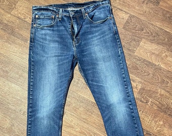 Vintage Jeans | Mens Retro Levi's 512 Slim Blue Jeans 34W 31L, Mens Jeans, Retro Jeans, Levi Jeans, Vintage Levis