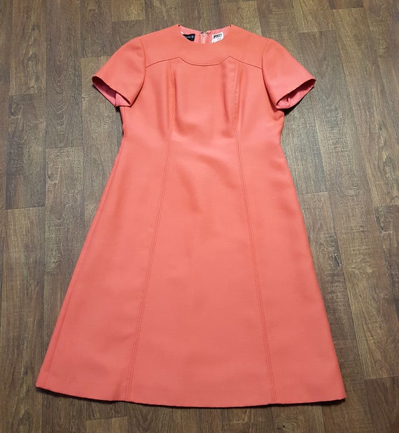 coral shift dress uk