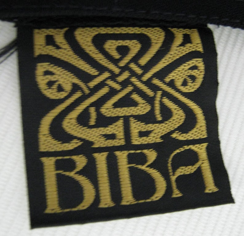 Biba Vintage Dress 1970s Black Biba Dress Size 10/12 Etsy