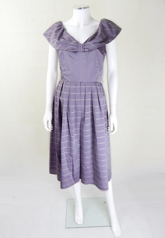 lilac vintage dress