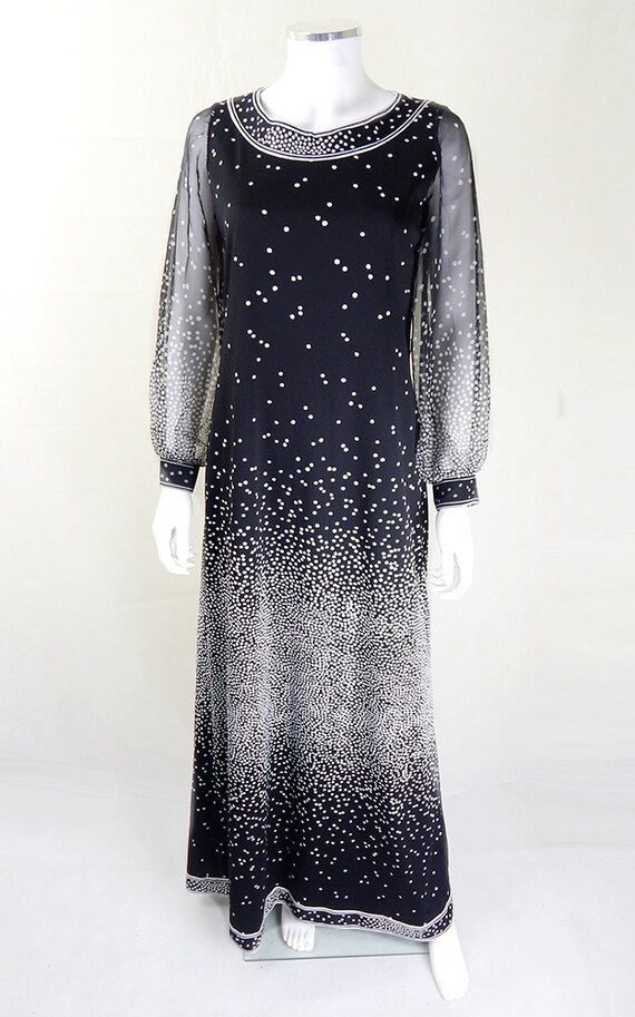monochrome evening dresses uk