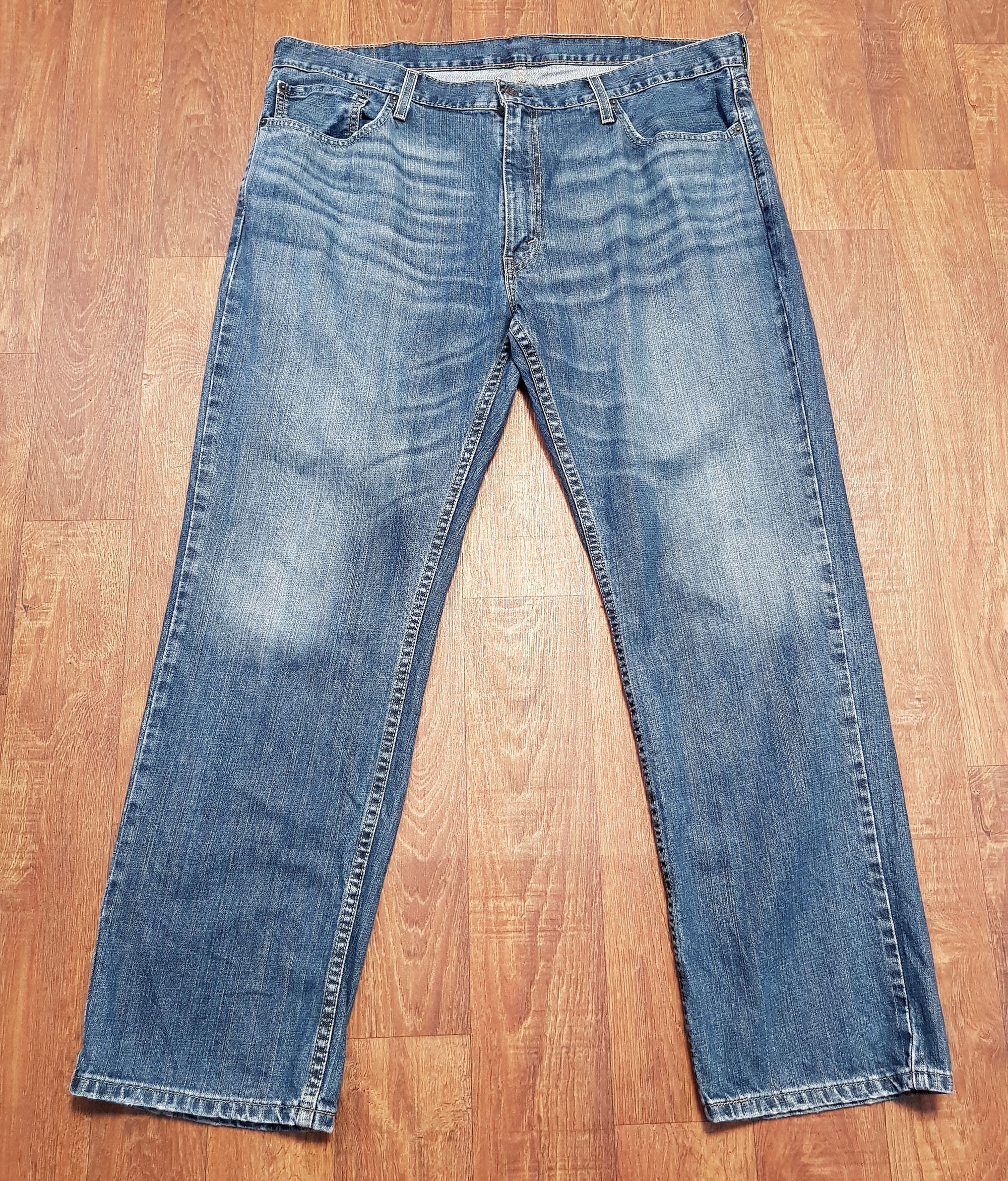 Vintage Jeans Vintage Levis 559 Relaxed Fit Blue Jeans 40w - Etsy