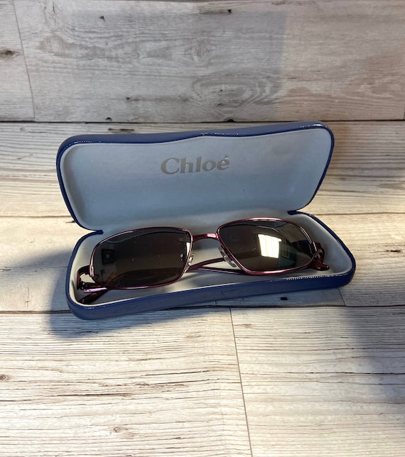 Chloe Vintage Sunglasses | Vintage Chloé Purple R… - image 2