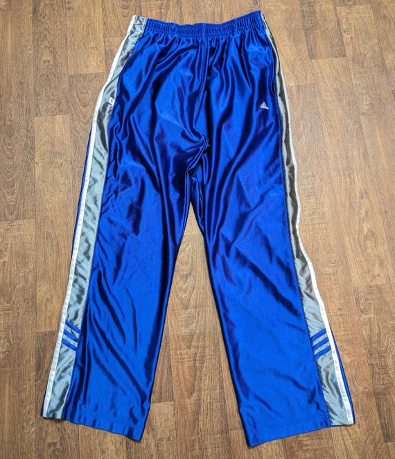 Mens Vintage Adidas Popper Fastening Tracksuit Bottoms Size 36-38W 31L Track  Pants, Tracksuit Trousers, Sportswear 
