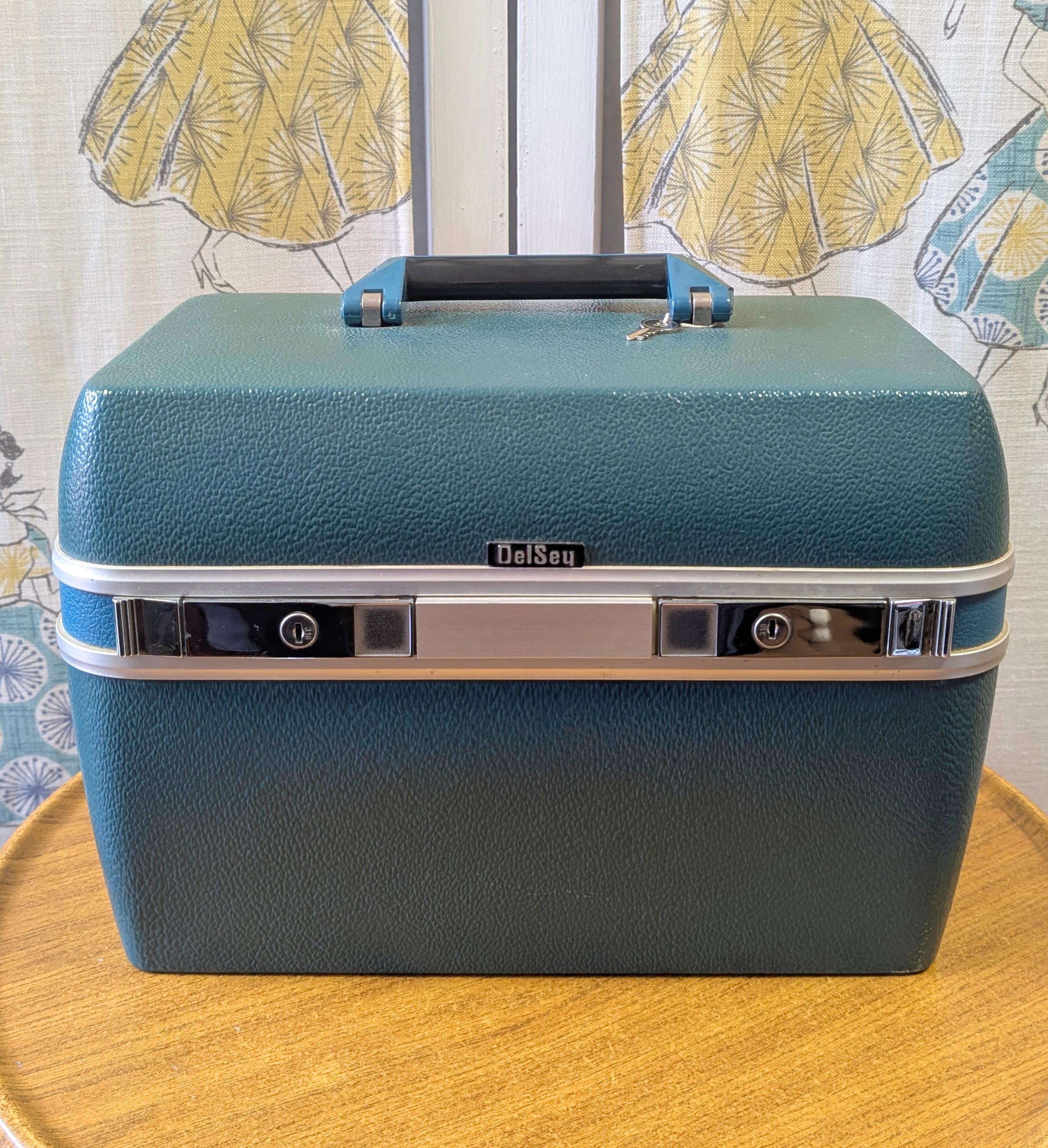 Valise Delsey Vintage – Marron – Bagage Occasion