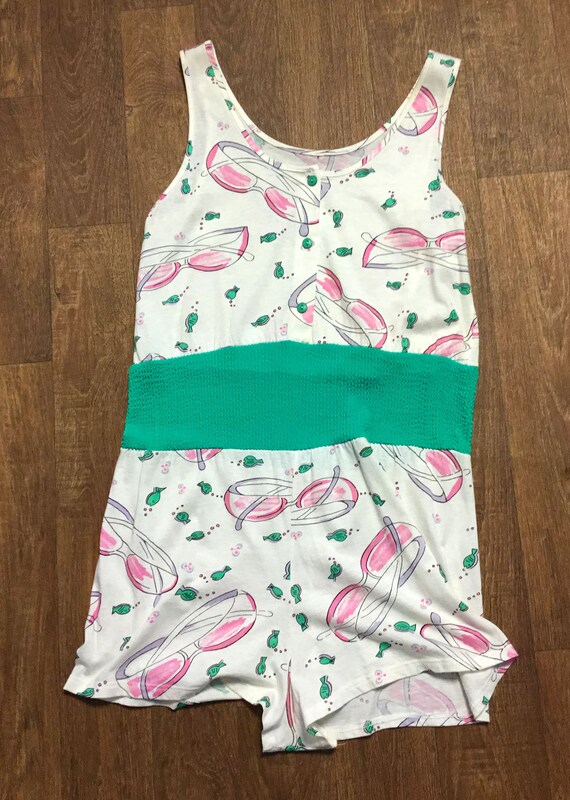 Vintage Playsuit | Original 1980s Vintage Sunglass