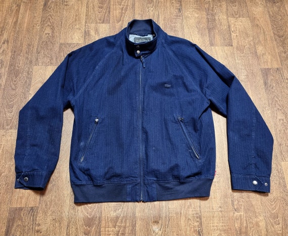 Vintage Clothing Mens Dark Blue Levis Bomber Jacket Size Large Retro  Clothing, Retro Jacket, Mens Clothing, Menswear 