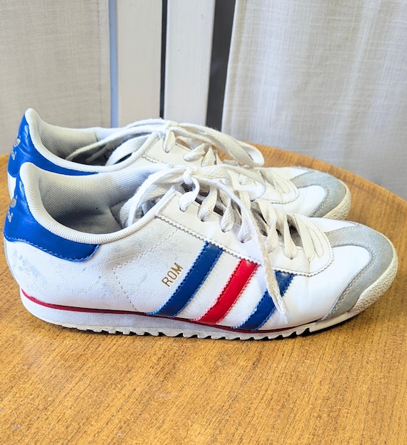 adidas rom red white blue