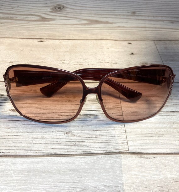 YSL Vintage Sunglasses Vintage YSL Oversized Rectangular 