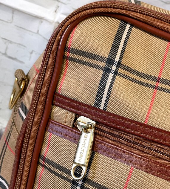 Burberry 1983 check shop link camera bag
