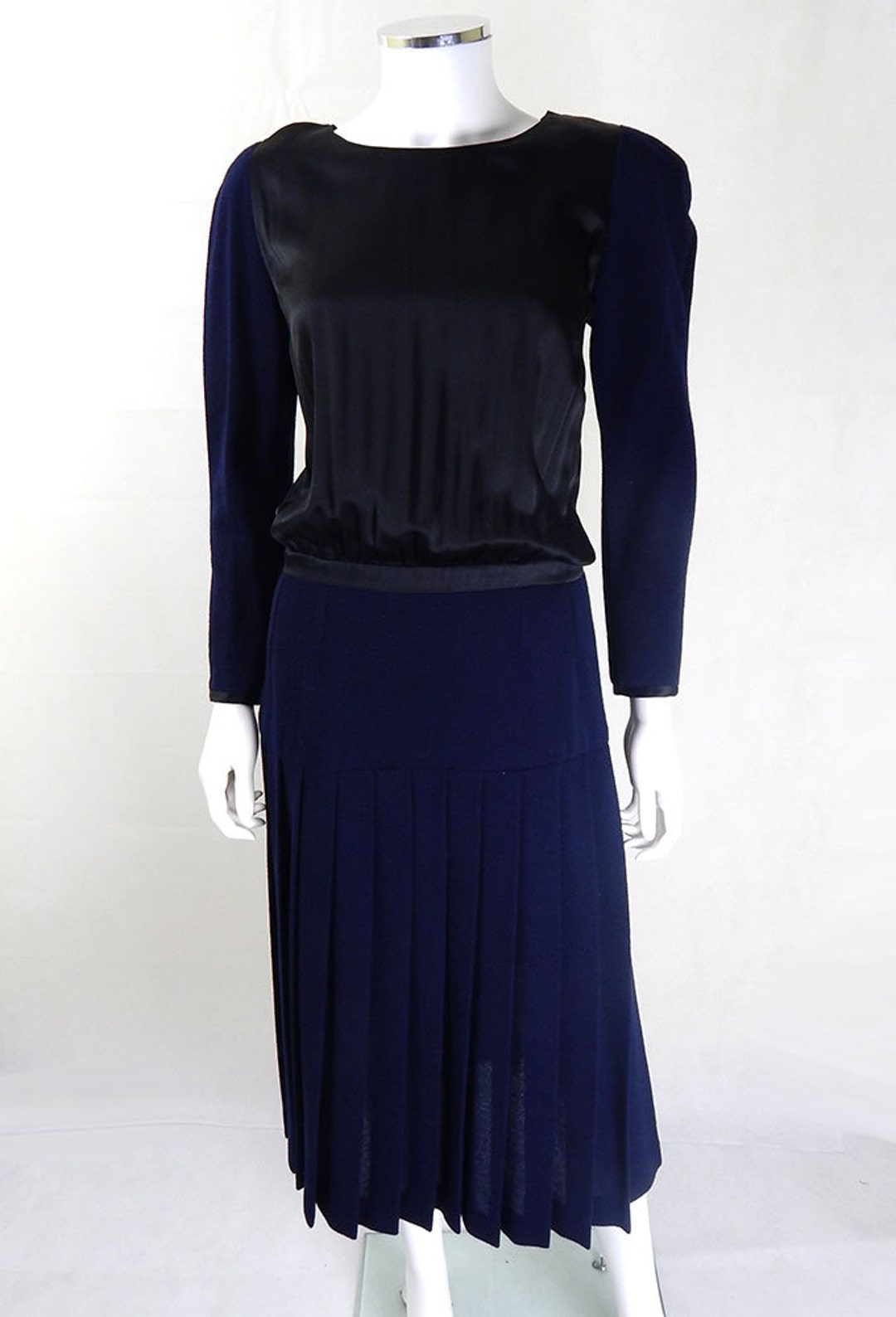 Vintage 1988 Chanel Strapless Dress