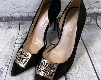 Biba Shoes | Vintage Biba Black Suede Stiletto Heels UK 5/EU 38 Vintage Shoes, Vintage Fashion, Vintage Style, Vintage Christmas