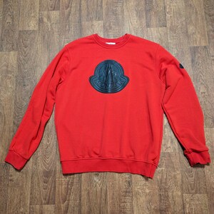 Moncler big logo jumper cheap