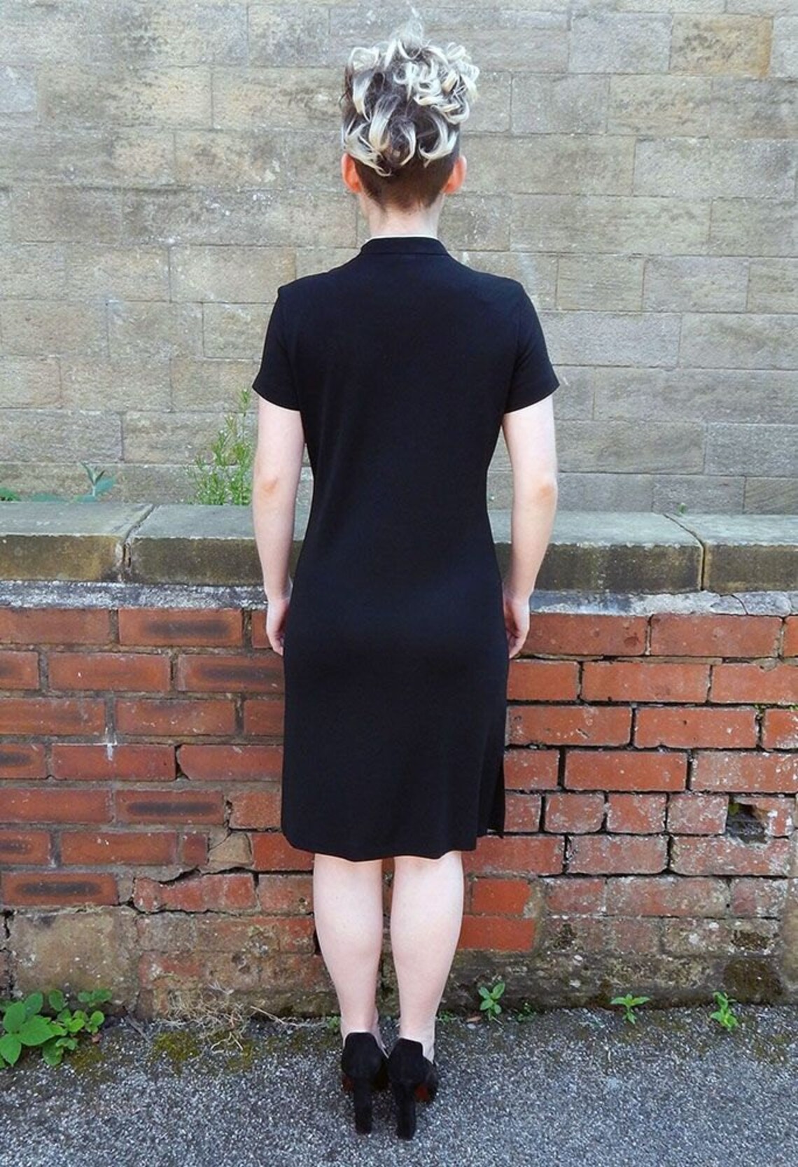 Biba Vintage Dress 1970s Black Biba Dress Size 10/12 Etsy