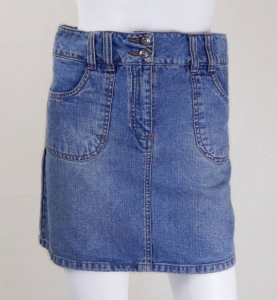 denim mini skirt uk