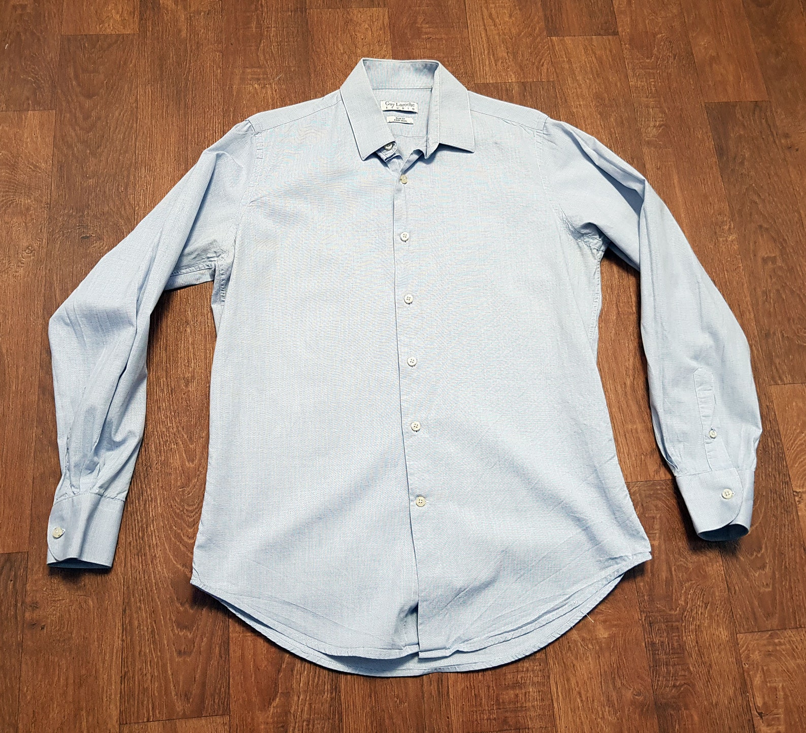 Mens Clothing Mens Vintage Light Blue Guy Laroche Shirt Size - Etsy