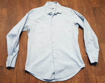 Mens Clothing | Mens Vintage Light Blue Guy Laroche Shirt Size Medium Mens Fashion, vintage menswear, vintage shirts, retro shirt